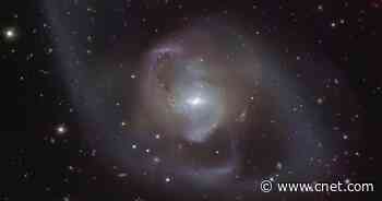 Astronomers Image Galaxy With Supermassive Black Holes Dancing Dangerously Close     - CNET