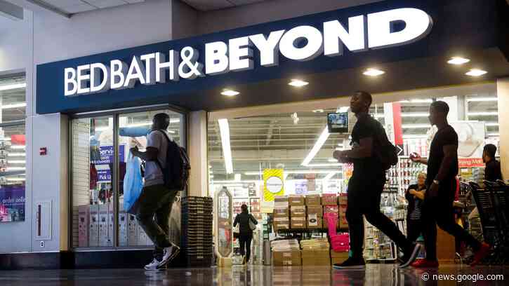 Activist investor Ryan Cohen completes planned sale of Bed Bath & Beyond stake, stock falls 30% - CNBC