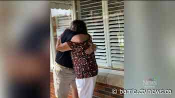 Long-lost siblings reunite after 73 years apart