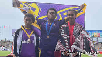 Makeli Tuivuya of Jasper wins gold in the Intermediate Girls High Jump - Fijivillage
