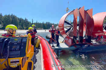 Hovercraft evacuation on Gabriola part of emergency preparedness exercise