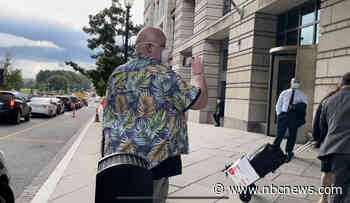 A Jan. 6 participant has been harassing police officers at a Capitol attack trial