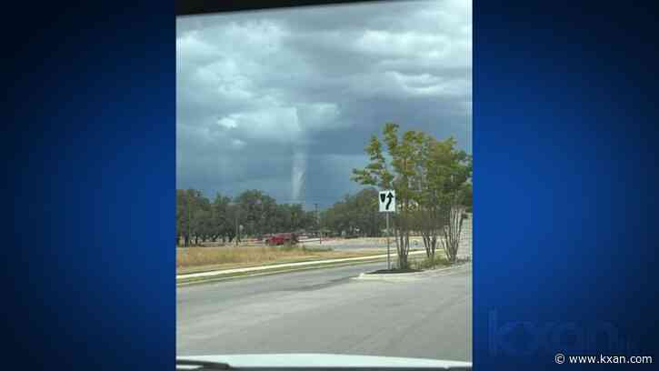 What is that? Likely gustnado spotted in Central Texas