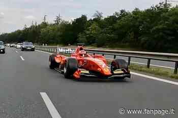 Il folle che guidava una Ferrari da Formula 1 in autostrada è ricercato: caccia all'uomo - Sport Fanpage