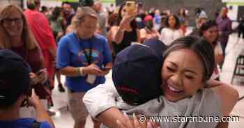 Olympic hero Suni Lee returns to St. Paul school determined to inspire anew