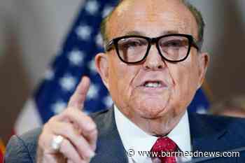 Rudy Giuliani targeted in criminal probe of 2020 Georgia election - Barrhead News