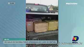 Polícia encontra 350 quilos de maconha em carro com placas de Imbituba - ND Mais