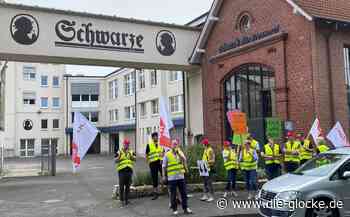 Schwarze-Mitarbeiter aus Rinteln demonstrieren in Oelde - Die Glocke