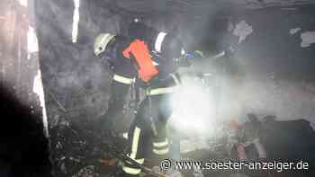 Brand in Soest: Feuerwehr in der Innenstadt im Einsatz - soester-anzeiger.de