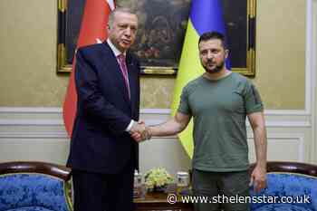 Ukraine's Zelensky hosts talks with UN chief and Turkey leader - St Helens Star