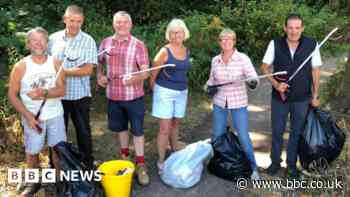 Gas canisters found after spate of fires in Coventry wood