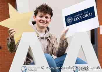 Aspiring barrister from Blackburn College to study law at Oxford