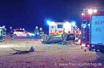 B173: Sportwagen überschlägt sich mehrfach - Fränkischer Tag