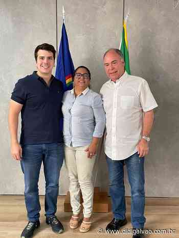 Prefeita Helbinha, de Trindade, anuncia apoio à reeleição de Antonio Coelho - Blog do Didi Galvão