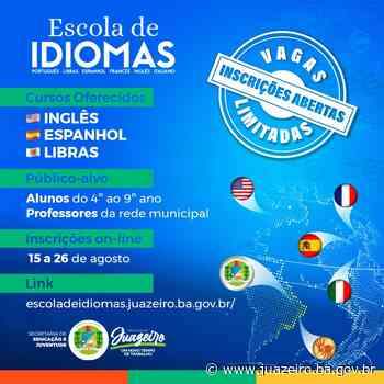 Prefeitura de Juazeiro oferta mais de 500 vagas em cursos de línguas gratuitos que funcionarão na Escola de Idiomas do município - Prefeitura de Juazeiro (.gov)