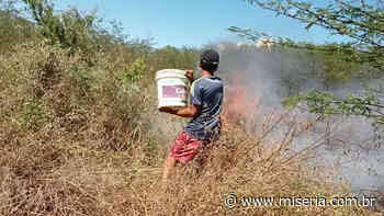 Juazeiro: Incêndio é registrado próximo a residências de conjunto habitacional - Site Miséria