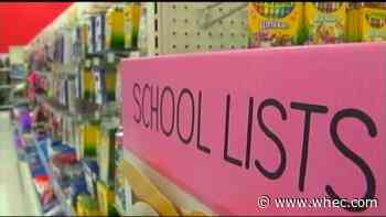 Consumer Alert: Parents plan to spend $661 per child on back-to-school items - WHEC