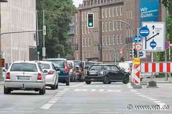 Eisenbahnstraße: Ehemalige Spur nach rechts fällt jetzt weg