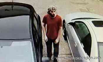 Do you know this person? Bracebridge OPP investigating thefts - muskokaregion.com