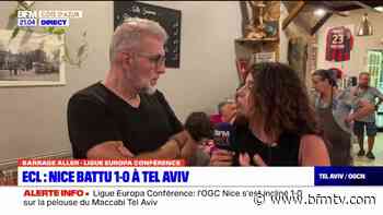 Maccabi Tel Aviv-OGC Nice: les supporters niçois déçus - BFMTV