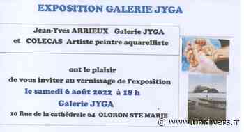Exposition de peintures galerie Jyga – COLEGAS Oloron-Sainte-Marie samedi 6 août 2022 - Unidivers