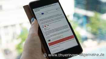 Betrügerische Mail im Namen der Bundesregierung - Thüringer Allgemeine