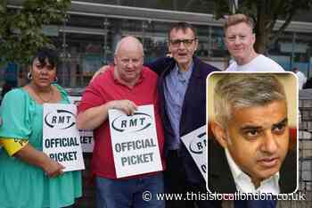 Conservatives slam Sadiq Khan over Tube strikes