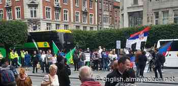 Anti-NATO protest held in Dublin, Ireland - Al Mayadeen English