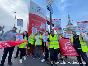 Unite the union calls for agreement as Red Funnel strikes continue into third week