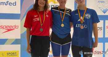 Lisa van Aquarius Zwemclub haalt Belgisch zwemgoud binnen - Het Laatste Nieuws