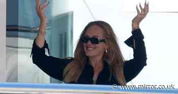Adele radiates happiness as she holidays in Sardinia aboard super yacht - The Mirror