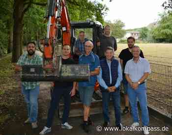 Verbindungsweg vom Bürgerbad Loemühle zum Gänsebrink in Marl Hüls wird saniert. - Marl - www.lokalkompass.de