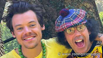 Harry Styles Got a Vintage One Direction Toothbrush, Fleetwood Mac 8-Track Out of His Nardwuar Interview
