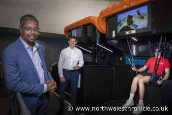 Bird's-eye view of Snowdonia for economy minister thanks to virtual reality - North Wales Chronicle