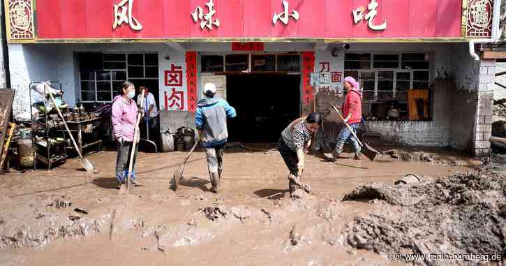 Nach Sturzflut in China: 18 Tote und noch 13 Vermisste