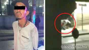 Hombre roba a joven dormido frente a Estación Cuauhtémoc, en Monterrey - ABC Noticias MX