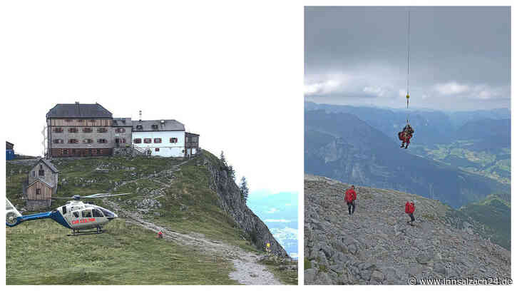 Urlauber (32) am Watzmann-Hocheck abgestürzt – Senior (73) völlig erschöpft