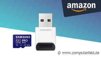 Beliebte Samsung-microSDXC mit 512 GB und Adapter für nur 69 Euro