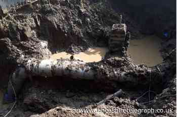 United Utilities finish 'complex repairs' to burst mains pipe