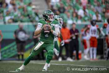 Week 11 : Game Day At A Glance — Saskatchewan vs. BC - riderville.com