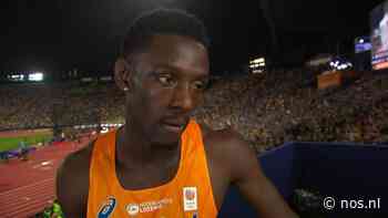Burnet 'heel erg teleurgesteld' na uitschakeling op 200 meter: 'Wilde finale halen' - NOS