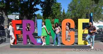 Special guests from Kids with Cancer Society become Global Edmonton reporters at the Fringe - Global News