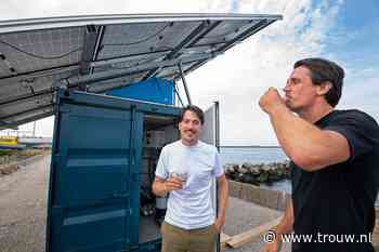 Broers Tammo en Jort halen drinkwater uit de Noordzee, met hulp van de zon - Trouw
