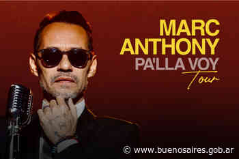 ¿Querés vivir el recital de Marc Anthony? | Noticias | Buenos Aires Ciudad - buenosaires.gob.ar