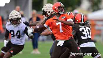 QB Brissett looks to back up Browns' confidence