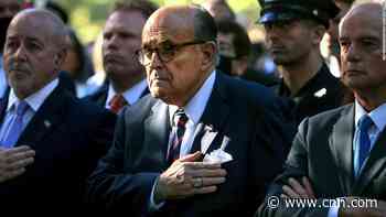 Rudy Giuliani is in freefall