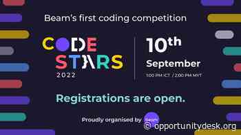 Beam Code Stars Competition 2022 for Techies in Malaysia & Thailand - Opportunity Desk