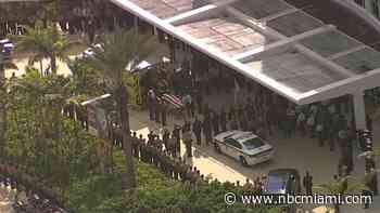 Emotional Procession Held for Miami-Dade Detective Killed in Line of Duty