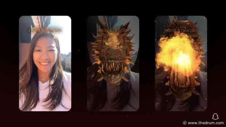 Snap and HBO launch AR experience for House of the Dragon
