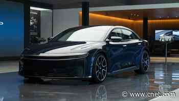 Lucid Air Sapphire Debuts With 1,200 HP Three-Motor Powertrain     - CNET